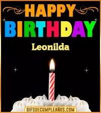 GIF GiF Happy Birthday Leonilda